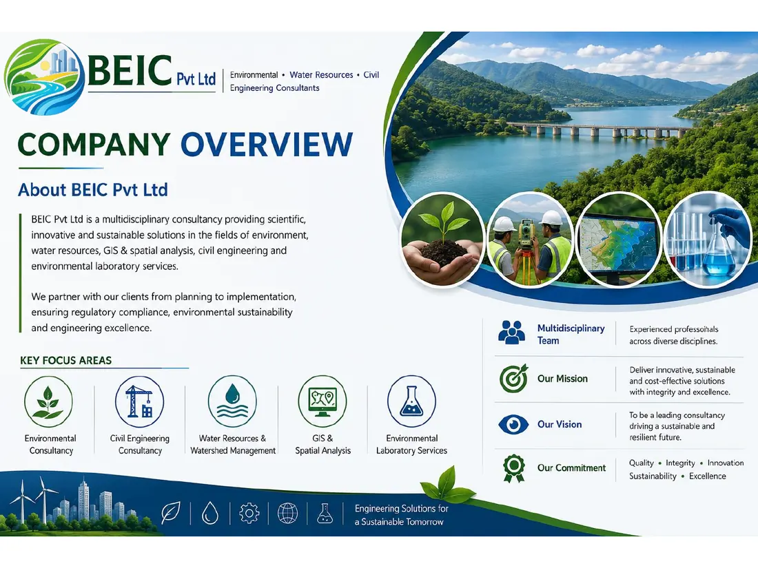 BEIC Pvt Ltd | Environmental, Water Resources, GIS & Civil Engineering ...